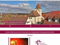 evangelische-kirche-sersheim.de Webseite Vorschau