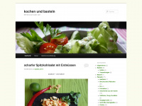 kochen-basteln.de Webseite Vorschau