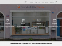 phoenixdruck.ch Webseite Vorschau