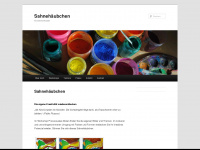 sahnehaeubchen.org Webseite Vorschau