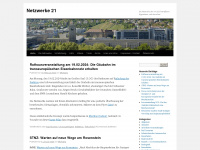 netzwerke-21.de Webseite Vorschau