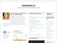 keramikinlay.info Webseite Vorschau