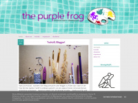 the-purple-frog.blogspot.com Webseite Vorschau