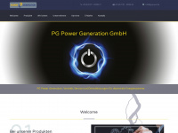 pg-power.de Webseite Vorschau
