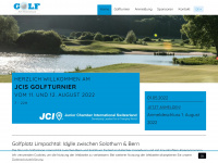 jcigolf.ch Webseite Vorschau