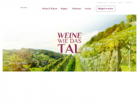 rheintalwein.ch Webseite Vorschau