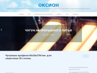 oksion.by Webseite Vorschau