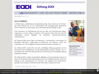 stiftung-eddi.de Webseite Vorschau