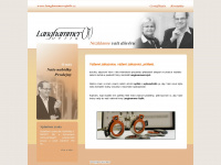 langhammer-optik.cz Webseite Vorschau