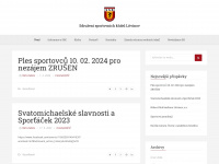 ssk-litvinov.cz Webseite Vorschau