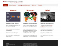 smart-business-events.com Webseite Vorschau