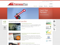 fairnessplan.org Webseite Vorschau