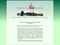heimatbuchverlag-brandenburg.de Webseite Vorschau