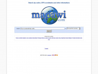 mapawi.com Webseite Vorschau