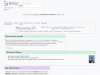 szl.wikipedia.org Webseite Vorschau