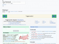 vep.wikipedia.org Webseite Vorschau