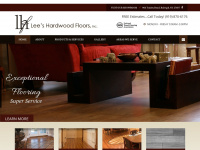 leeshardwoodfloors.com Webseite Vorschau