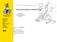 postmusik-wien.at Webseite Vorschau