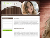 alopezie-characthair.de Webseite Vorschau