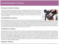 hochzeitsfotografie-hh.de Webseite Vorschau