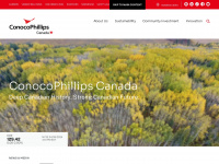 conocophillips.ca Webseite Vorschau