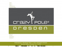 crazy-pole-dresden.com Webseite Vorschau