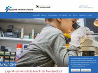 jugend-technik-schule-fds.de Webseite Vorschau