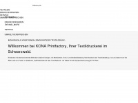kona-printfactory.de Webseite Vorschau