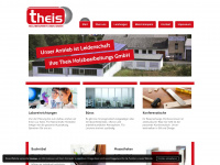 theis-holzbearbeitung.de Webseite Vorschau