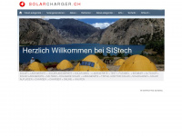 solarcharger.ch Webseite Vorschau