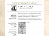 simon-marius.net Webseite Vorschau