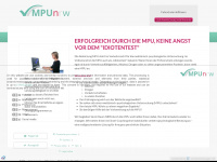 mpunrw.de Webseite Vorschau