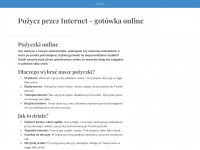 pozyczprzezinternet.pl Webseite Vorschau