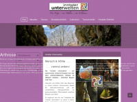 unterwelten.com Webseite Vorschau