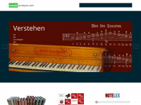 musikanalyse.net Webseite Vorschau