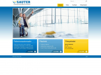 sauter.fi Webseite Vorschau