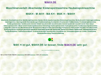 makh.de Webseite Vorschau