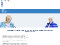 medipe.de Webseite Vorschau
