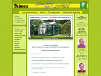 palmen-gmbh.de Webseite Vorschau