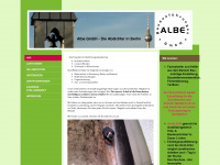 albe-gmbh.eu Webseite Vorschau