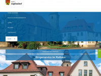 zapfendorf.de Webseite Vorschau