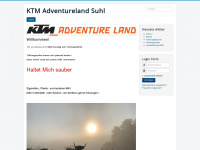ktmadventureland-suhl.de Webseite Vorschau