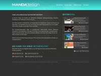 mandadesign.de Webseite Vorschau