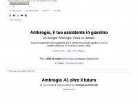 ambrogiorobot.com Webseite Vorschau