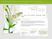 dentpour.de Webseite Vorschau