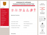 vhfg.ch Webseite Vorschau