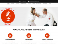 aikidodojo-bushi.de Webseite Vorschau