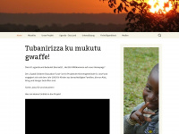 uganda-ewaldi.de Webseite Vorschau