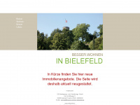 besser-wohnen-bielefeld.de Webseite Vorschau