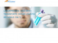 kryo-transporte.com Webseite Vorschau
